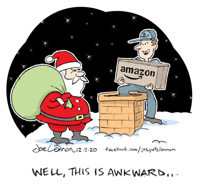 Santa meets Amazon