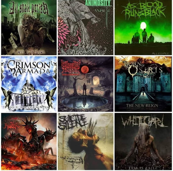 Thoughts on these Deathcore albums? You can only choose 3.