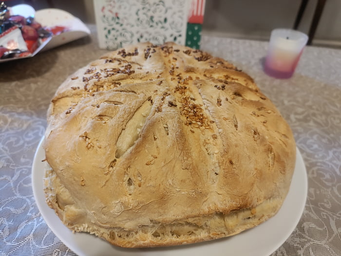 I want to proudly present to you - My first bread!