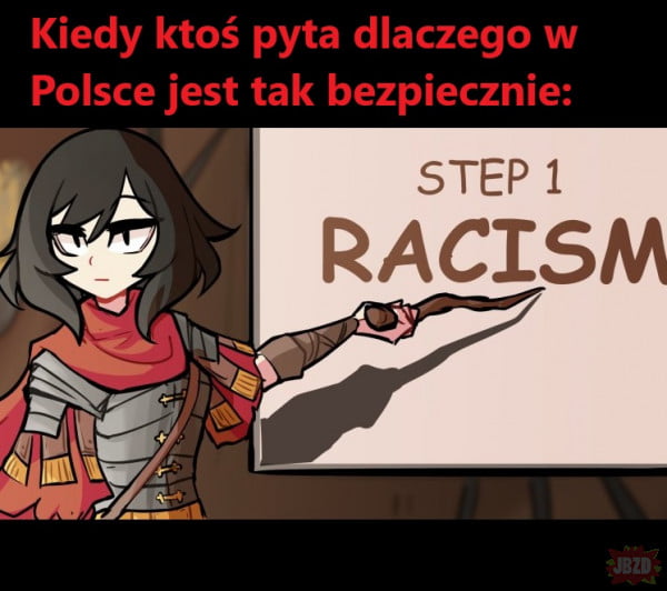 When somebody is asking why it so safe in Poland