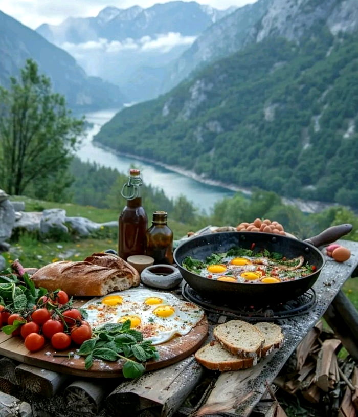 Mountain breakfast