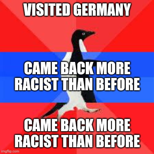 Germans are so loud and obnoxious right