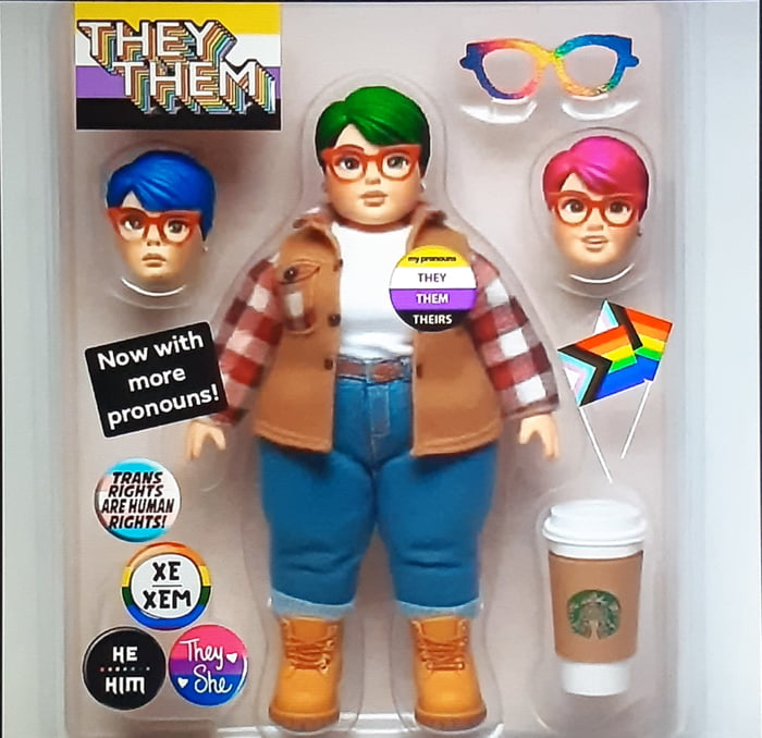 Liberal Ahole doll