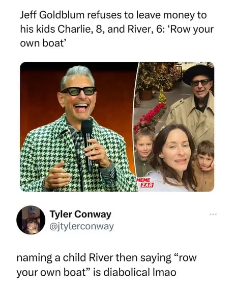 Row your own boat on the river Image