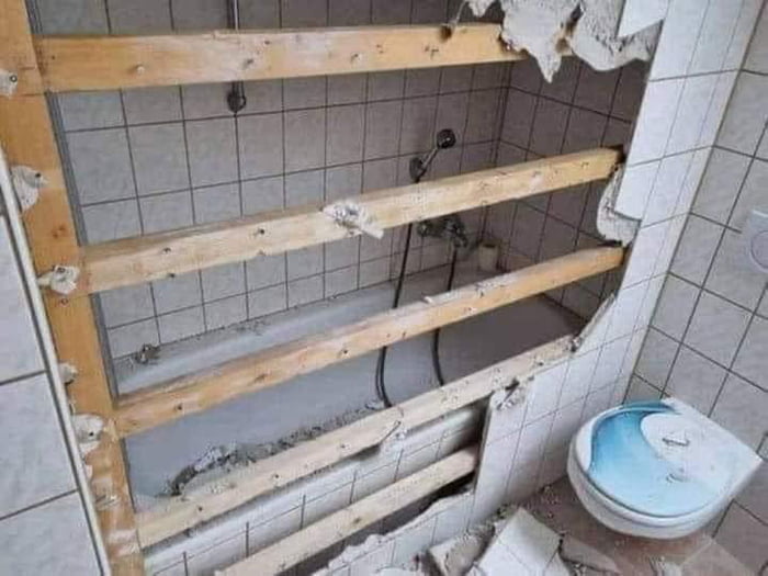 When I said I wanted to remodel the bathroom I didn’t real