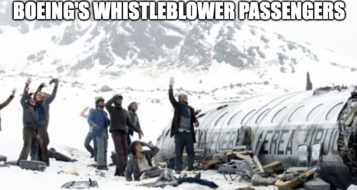 They went for the whistleblower protection package