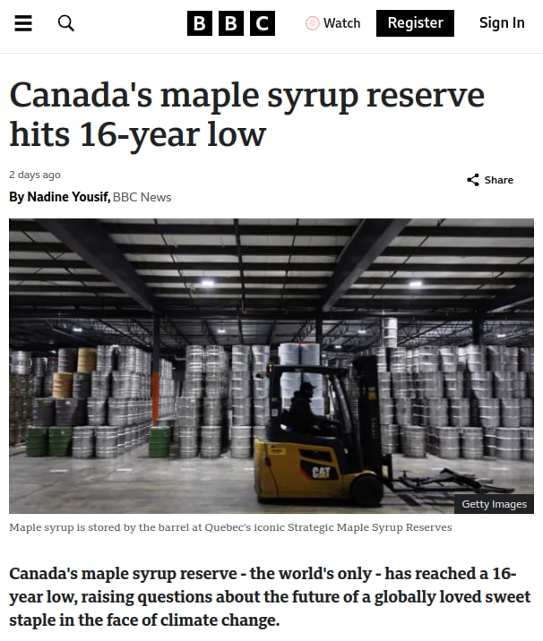 It's over guy's, we lost Canada. Sad.