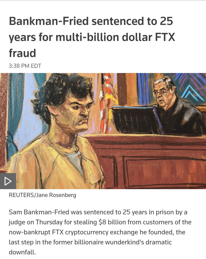 Courtroom artists must have lost money in FTX