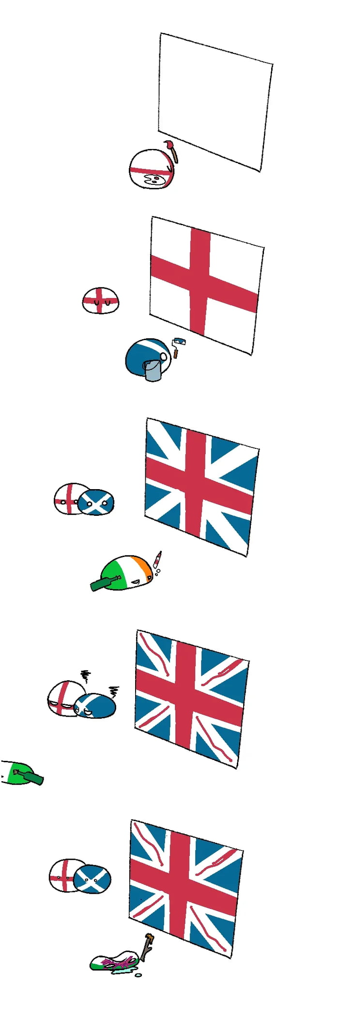 How the Union Jack came about