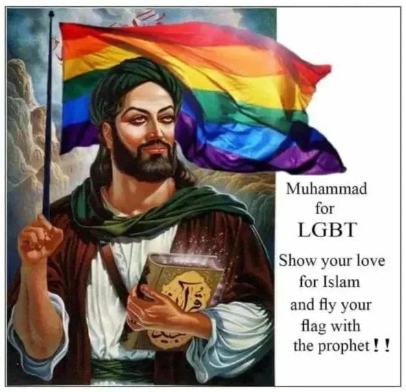 Gay Allah stands with LGBT and Left Wing