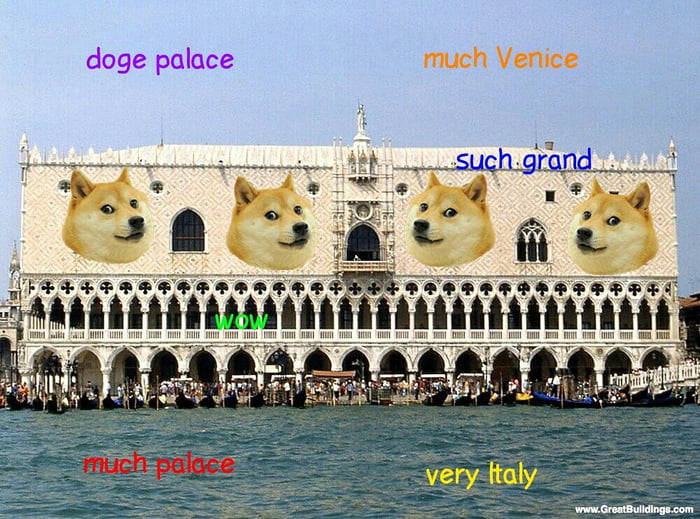 So there's a place in Venice, Italy literally called "doge's