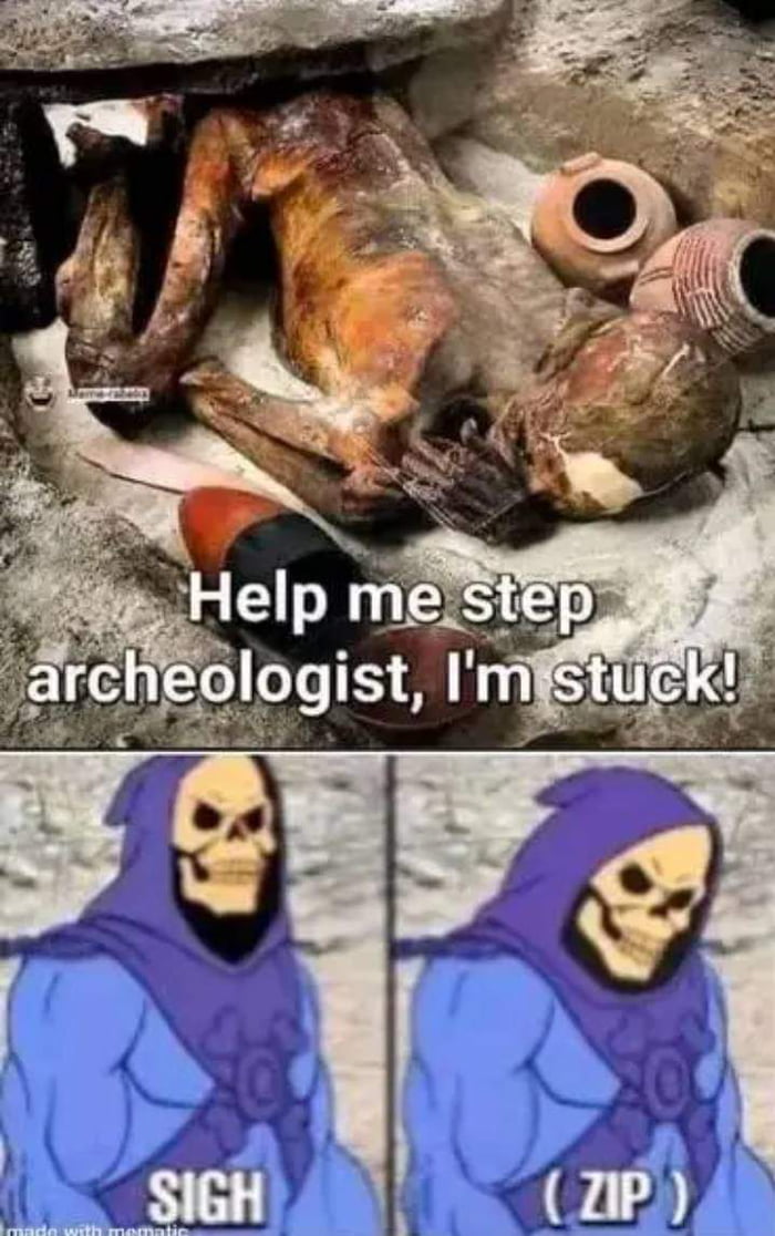 Archaeology is fun ..