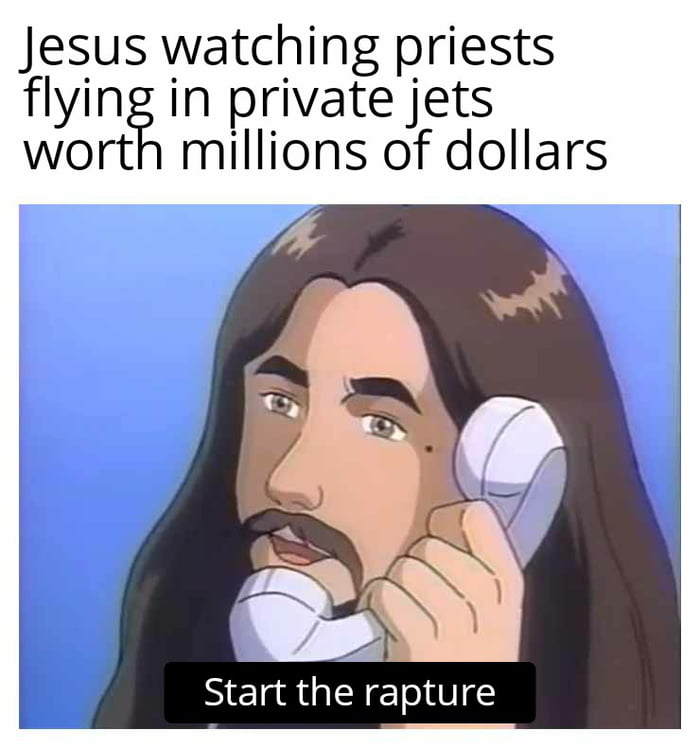 Jesus on the phone