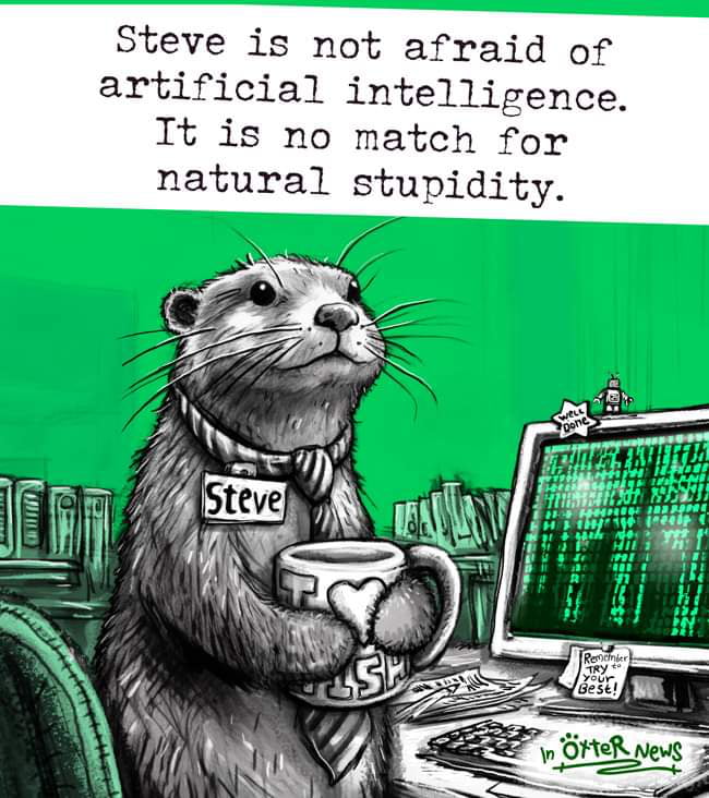 Steve thinks AI is stupid