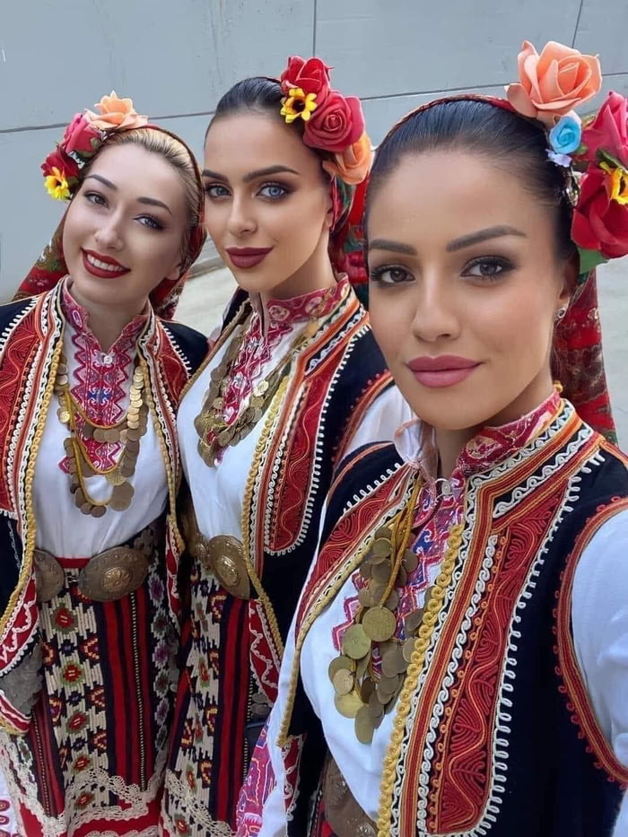 Bulgaria traditional costumes