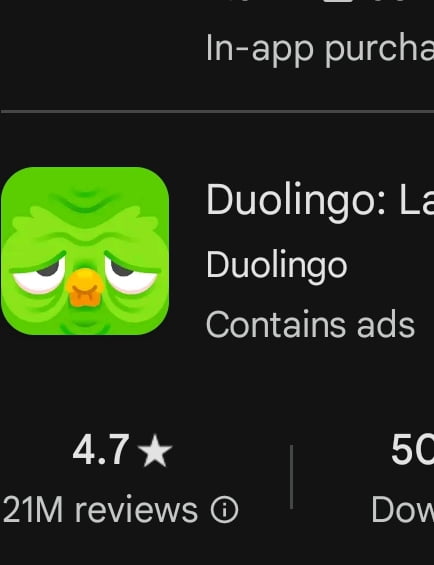 Wtf happened to the duolingo bird?