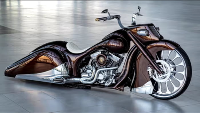 Custom motorcycle from Poland won contest in USA