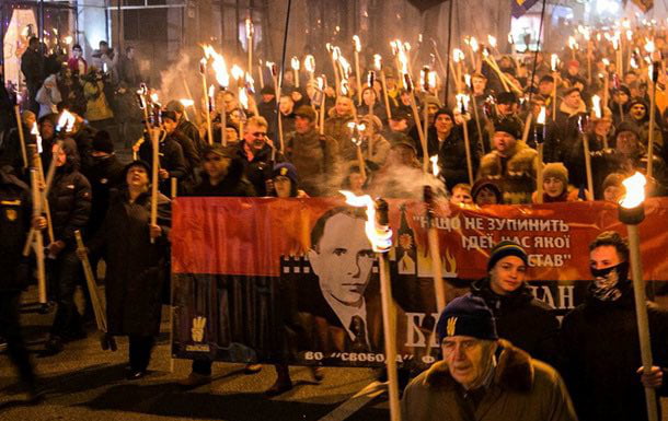 The "real Ukrainians" worship Stepan Bandera