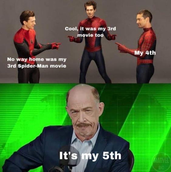 J.K. SIMMONS still the best J. Jonah Jameson, what is your o