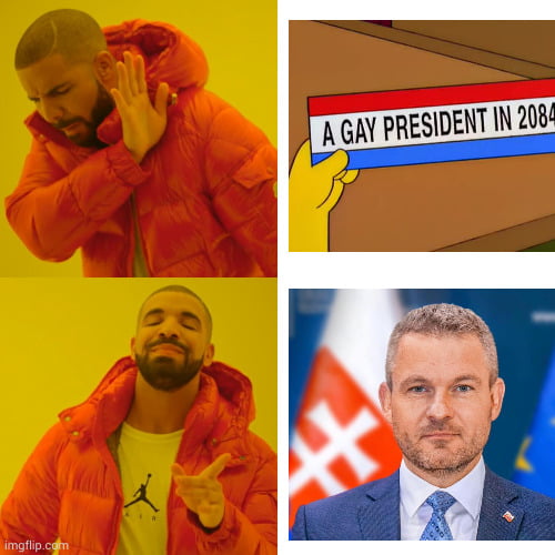 Slovakia right now (first geh president elected, Simpsons di