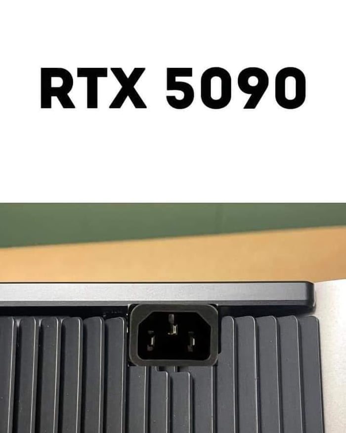 The new RTX 5090 power connector.
