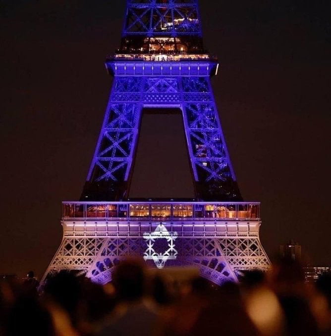 Paris become first Arabic city to support Israel.