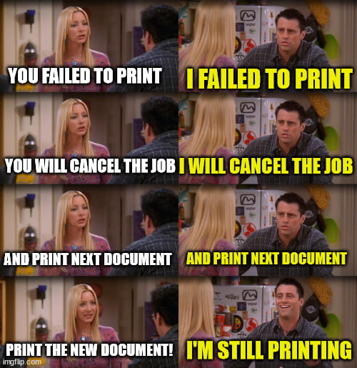Joey Your Shitty Office Printer