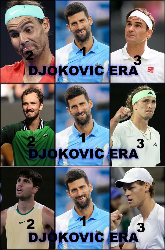 And so on... Djokovic Era!