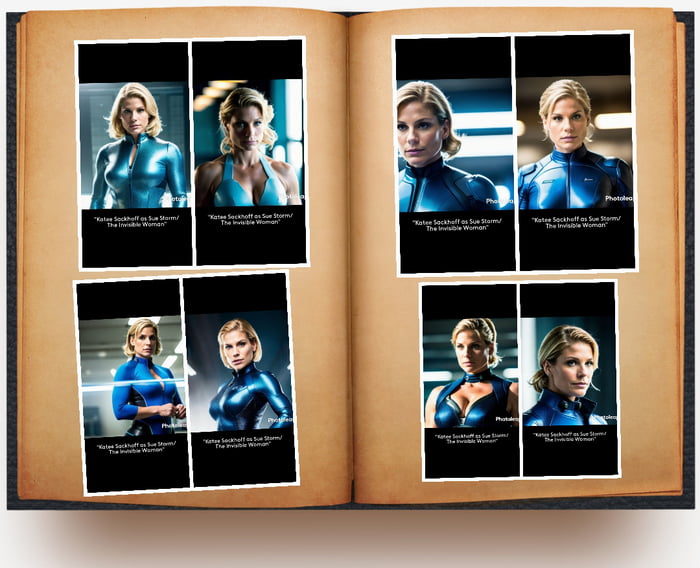 Katee Sackhoff as Sue Storm/The Invisible Woman!! Part 2!!