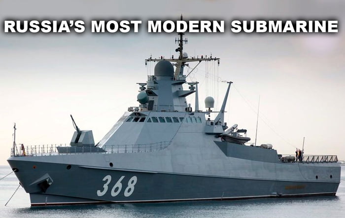 Russia's most modern submarine