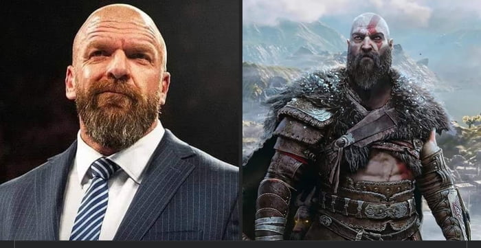 Triple H has been caste as Kratos, the god of war live actio