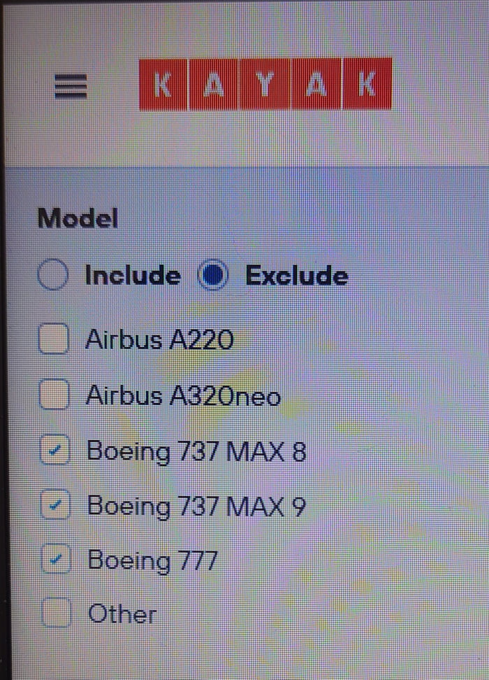 I like this feature when booking flights.
