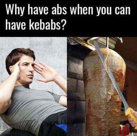 I prefer kebab