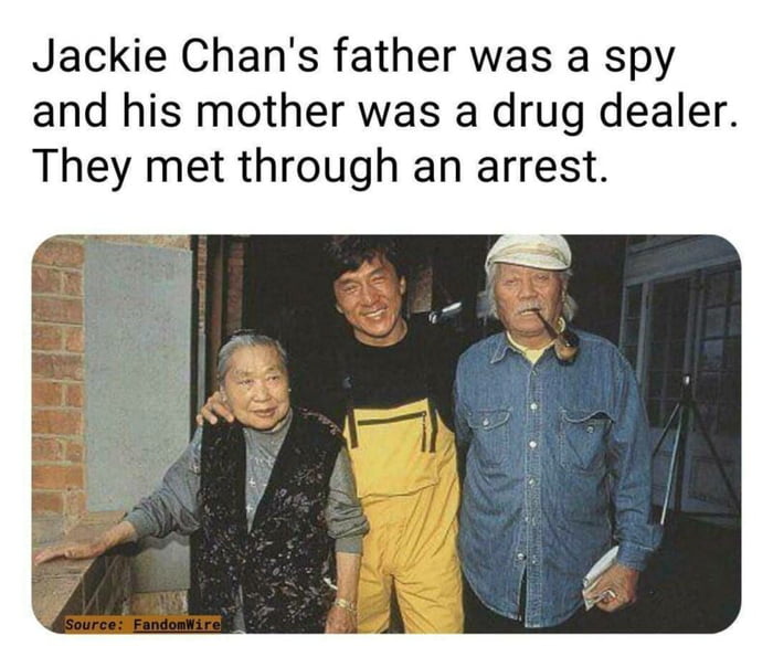 How Jackie Chan’s Parents Met