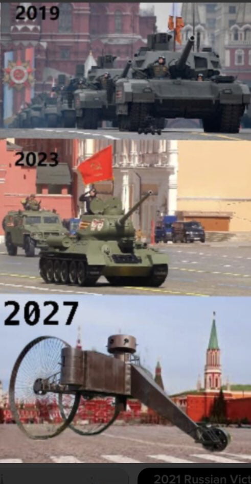 Those moscovians parades are evolving... just backwards...
