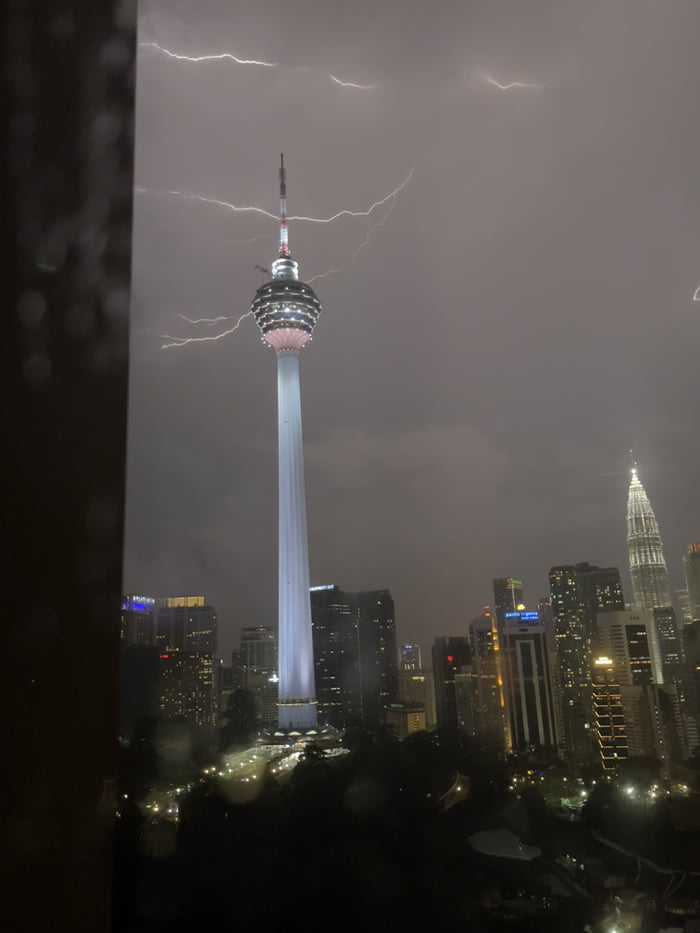 Lights over Kuala Lumpur