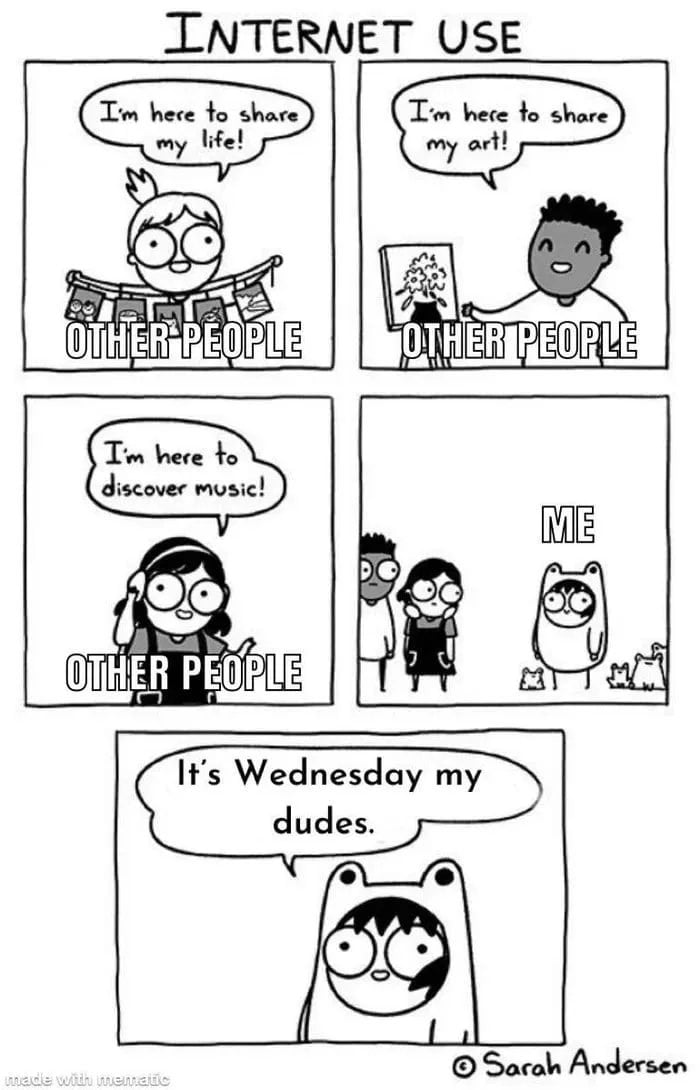 Wednesday dudes