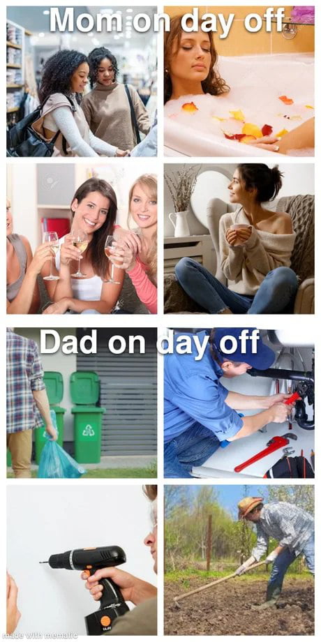 Dad's day off