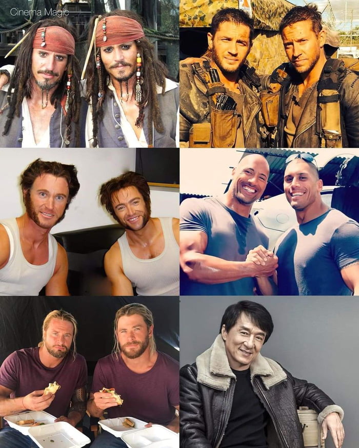 Actors and their doubles