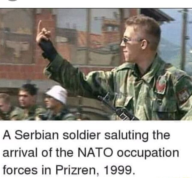 Those crazy Serbs...