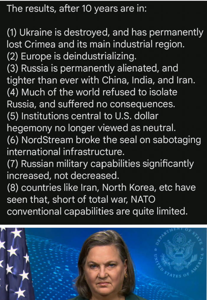 Nuland is one of those unde@d cre@tures in Washington, who h