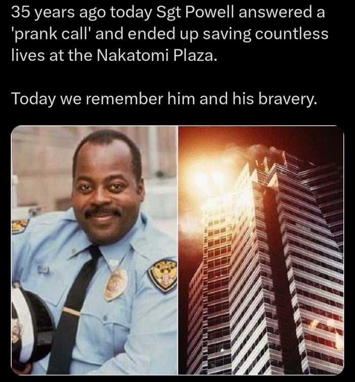 He's a Hero.