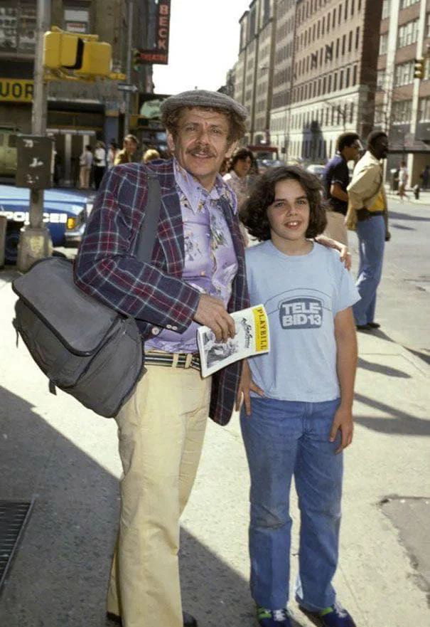 Jerry Stiller with his son Ben (1979)