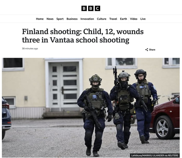 School shooting in Finland