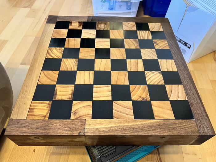 Made a Chessboard myself (not a pro)