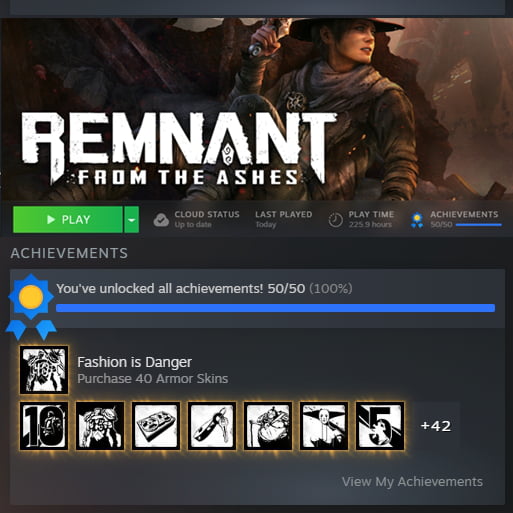 Finally 100% achievements of this fun game