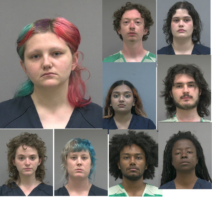 The Campus Pro-Hamas protestors mugshots are as expected lol