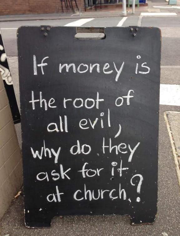 Because, Church needs to burn it before growing as a tree.