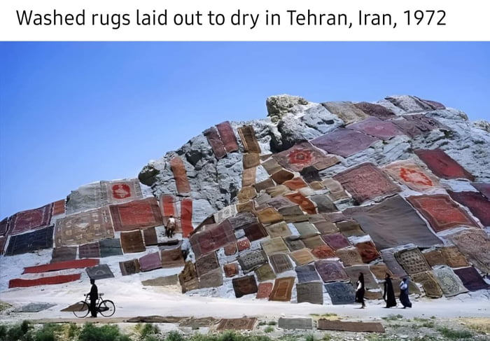 That rug really tied the hill together.