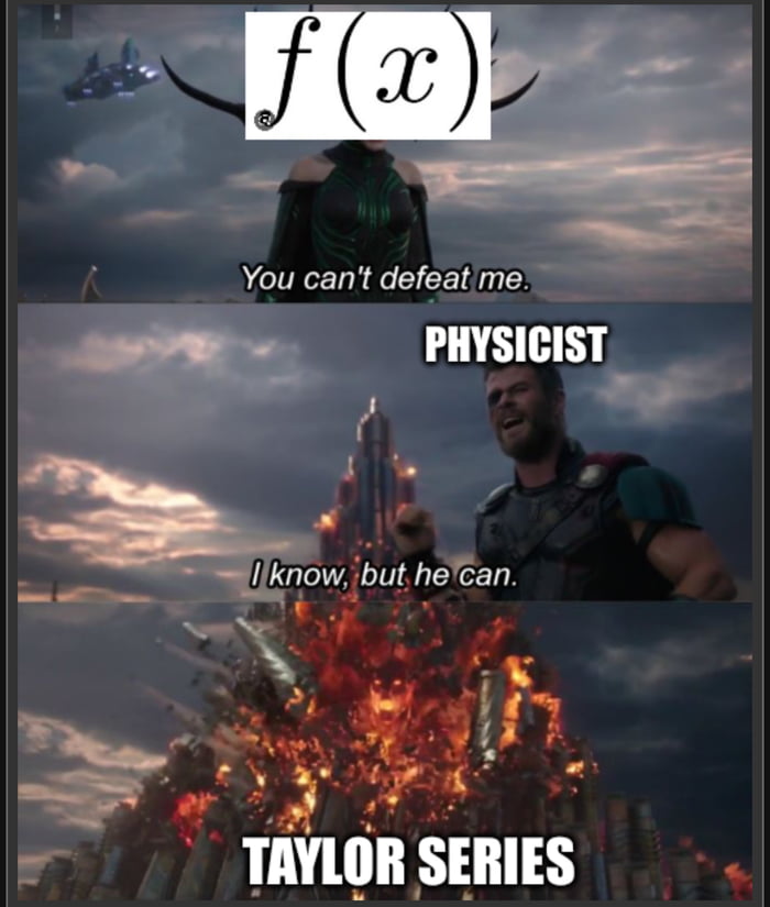 The Thor’s hammer of physics.